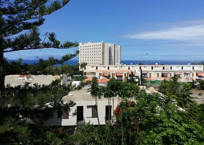 Jacaranda Close To The Beach, Sea-view, Pool, Wifi, Sat-tv Daire Arona (Tenerife)