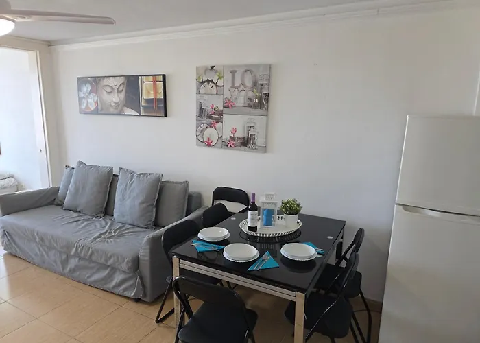 Jacaranda Close To The Beach, Sea-view, Pool, Wifi, Sat-tv Daire Arona (Tenerife)