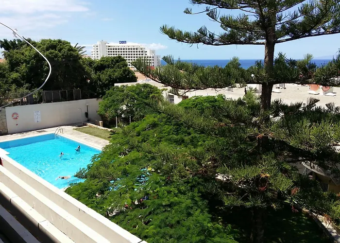 Jacaranda Close To The Beach, Sea-view, Pool, Wifi, Sat-tv Arona (Tenerife)